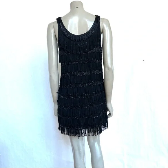 Vintage ROMAN KEFLAY Black Party Dress - Picture 6 of 11